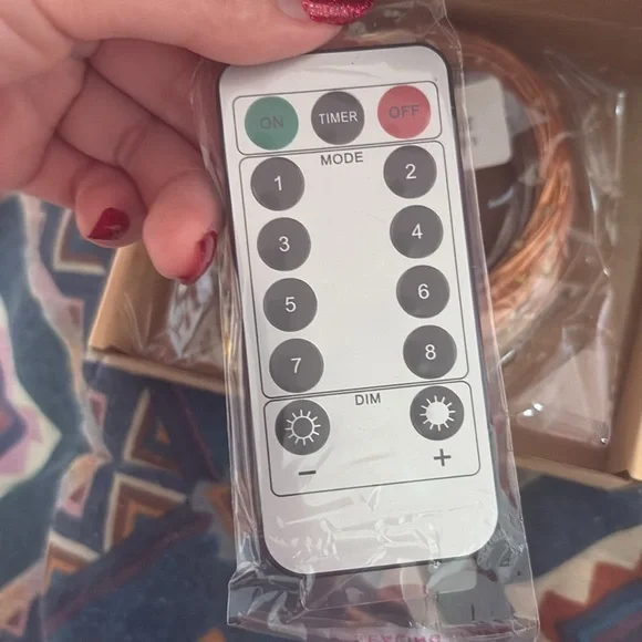 String Lights with Remote - Picture 4 of 4